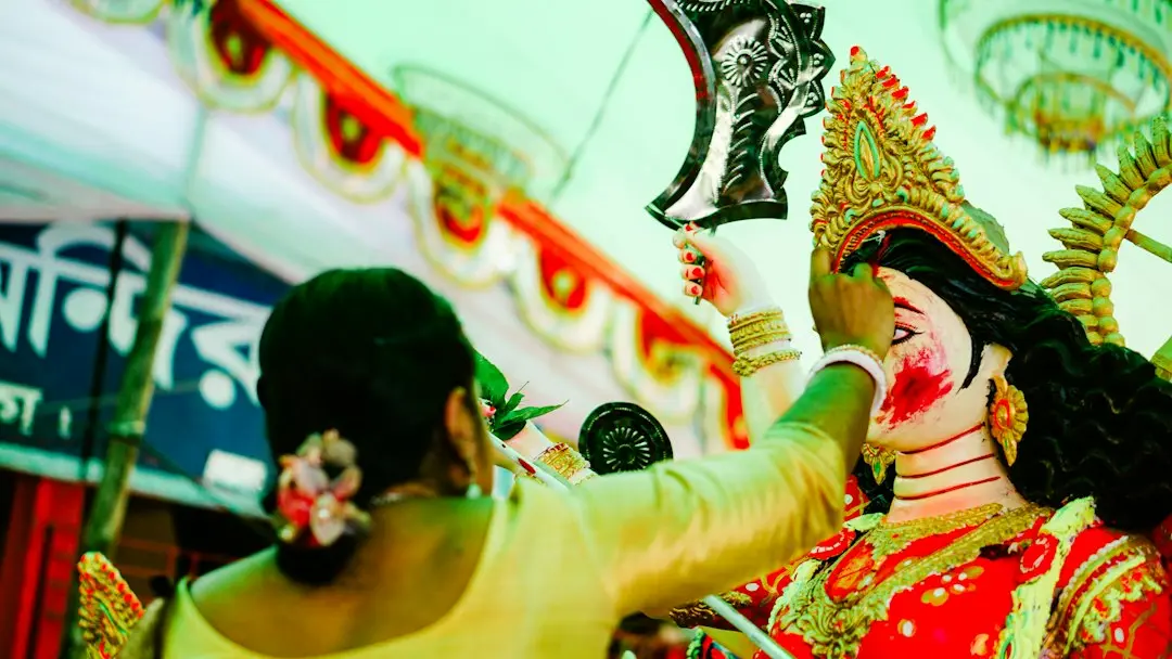 A ziua a patra a Navratri: Adunarea închinării lui Skandamata